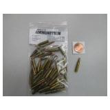 50 Center Fire Cartridges, Dont Tread on Me Silver