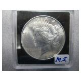 Minte State 1922 Peace Dollars