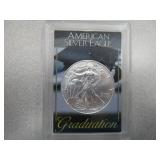 2021 American Silver Eagle for Graduation