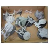 Various Die Cast Star Trek Ships
