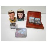 Star Trek Mugs, Rings, Collectible Playing Cards