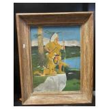 Signed and Framed Native American Art