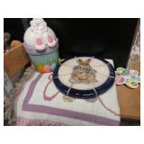 Easter Blanket and Decor