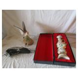 Whiskey Decanters: Beam, Pintail Duck, Musical