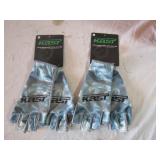 2) Pair Kast Gear Inferno Fishing Gloves, Large