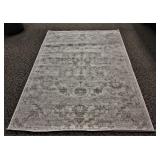Gray Neutral Decorative Area Rug