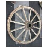 Wooden Wagon Wheel