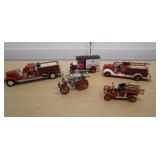 Models Of Vintage Firetrucks