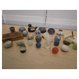 Stone / Marble Eggs, Balls, Duck, Trinket Box