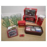 Coca Cola Collectibles, Poker Set, Truck Model
