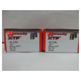 2) Hornady XTP 45 Cal Bullets
