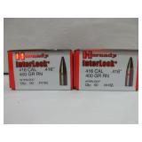 2) Hornady 416 Cal Bullets