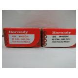 2) Hornady 45 Cal Bullets