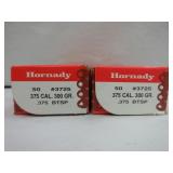 2) Hornady 375 Bullets