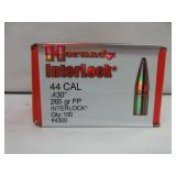 1) Hornady 44 Cal Bullets