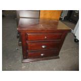Night Stand with 3 Drawers