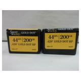 2) Speer 44 SPL Bullets