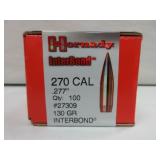 Hornady 270 Cal Bullets