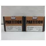 2) Nosler 270 Cal Bullets