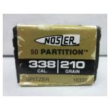Nosler 338 Cal Bullets
