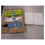 2) Microfiber Wet/Dry Mitts, 4) Kitchen-Flex Tools