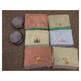 40 Seasonal Microfiber Towels, Dusting Rounds Sets