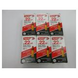 6 Boxes) Aguila 22 LR 38 GR Hollow Point