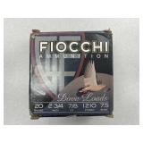 1) Fiocchi 20 Gauge Ammo