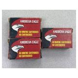 3) American Eagle 22 Long Rifle Ammo