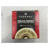 1) Federal 20 Gauge Ammo