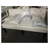 Couch with Throw Pillows