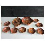 Monkey-Pod Wood Salad Set From Hawaii