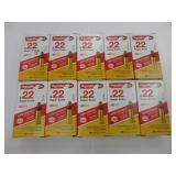 10 Boxes) Aguila .22 LR 40 GR Solid Point