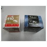 2) Boxes .410 Cal Cartridges