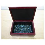 Trinket Box With Marbels