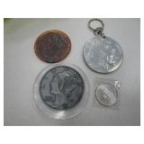 Evel Knievel Grand Marshal Medallion, Buffalo And