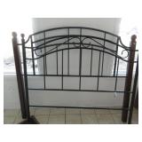 Twin Size Metal Head and Footboard