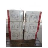 6) Four Packs of 3" White Baffle Kits