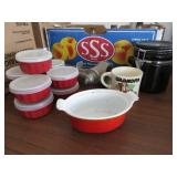 Four Oz Containers with Lids, Grinder, Small