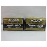 2) Nosler 7mm Cal Bullets