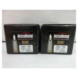 2) Nosler 338 Cal Bullets