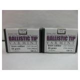 2) Nosler 6mm Cal Bullets