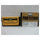 Nosler 25 Cal Bullets, Speer 25 Cal Bullets