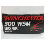 Winchester 300 WSM Cartridges