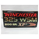 Winchester 325 WSM Cartridges