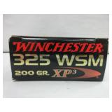 Winchester 325 WSM Cartridges