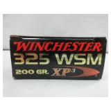 Winchester 325 WSM Cartridges
