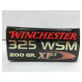 Winchester 325 WSM Cartridges