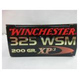 Winchester 325 WSM Cartridges