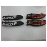 2) Ruko Knives, 2) Mtech Knives